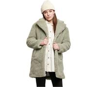 Parka URBAN CLASSICS "Damen Ladies Oversized Sherpa Coat" Gr. 5XL, weiß (softsalvia) Damen Jacken Parkas (52414736-5XL)