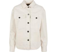 Urban Classics Damen Jacke Ladies Oversized Shirt Jacket Whitesand-4XL