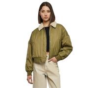 Urban Classics Ladies Pilot Bomber Jacket in Gr. S in Olive
