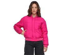 Urban Classics Damen TB6152-Ladies Puffer Blouson Jacke, hibiskuspink, XXL