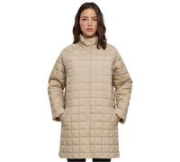 Urban Classics Damen TB6148-Ladies Quilted Coat Jacke, wetsand, 3XL