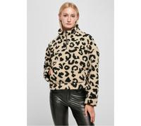Urban Classics AOP Sherpa Troyer Half-Zip Fleece Pullover sandleo Damen Gr. L