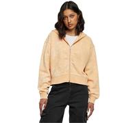 Urban Classics Damen Sweatjacke Oversized Towel Washed mit Reißverschluss paleorange 3XL