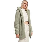 Urban Classics Damen Sherpa-Jacke Soft Salvia Grün Größe S