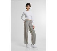 Urban Classics Damen Jeans Ladies Mid Waist 90´s Jeans, lässige Jeanshose für Frauen, Weites Bein, Loose Fit