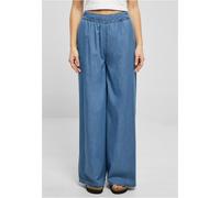 Urban Classics Damen Jeans Ladies Light Denim Wide Leg Pants Skyblue Washed-M