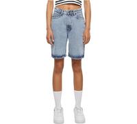 Urban Classics Damen Jeans-Bermuda 90er Hellblau Washed Größe 30