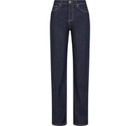 Bequeme Jeans URBAN CLASSICS "Urban Classics Ladies Straight Fit Denim", Damen, Gr. 34, Normalgrößen, rinse washed, 100% Baumwolle, unifarben, normal, Jeans (21099457-34) rinse washed