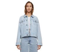 Urban Classics Damen Jeansjacke Ladies 80‘s Oversized Denim Jacket, lässige Jeansjacke für Frauen, Oversized Fit