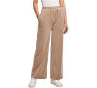 Urban Classics Ladies High Waist Straight Velvet Sweatpants in Gr. M in Beige