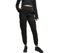Urban Classics Damen Jogginghose Ladies High Waits Cargo Sweat Pants Black L