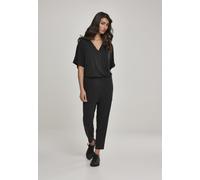 Urban Classics Damen Ladies Modal Jumpsuit, Schwarz (Black 00007), Large (Herstellergröße: L)