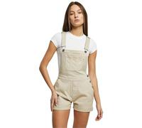 Urban Classics Damen Jumpsuit Ladies Organic Short Dungaree Offwhite raw XS