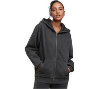 Urban Classics Damen Kapuzenjacke Ladies Vintage Heavy Zip Hoody, lässige Sweatjacke mit Kapuze, Größen XS - 5XL
