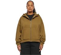 Urban Classics Damen Kapuzenpullover TB6131 Ladies Boxy Zip Hoody – summerolive L