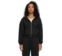 Urban Classics Damen Kapuzenpullover Ladies Cozy Short Zip Hoody, kurzer Hoodie für Frauen, mit Reißverschluss, erhältlich in verschiedenen Farben, Größen XS-5XL