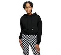 Urban Classics Damen Kapuzenpullover Ladies Cropped Heavy Hoody Black XXL
