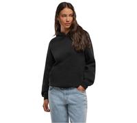 Urban Classics Herren TB7433-Ladies Loose Brushed Fleece Hoody Sweatshirt, Black, M