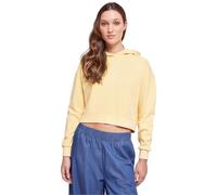 Urban Classics Damen Kapuzenpullover Ladies Short Flower Embroidery Terry Hoody vintagesun 4XL