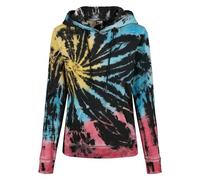 Urban Classics Ladies Tie Dye Hoody in Gr. M in Schwarz