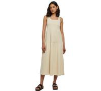 Urban Classics Damen Kleid Ladies 7/8 Length Valance Summer Dress softseagrass 5XL