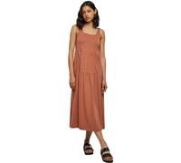 Urban Classics Damen TB4784-Ladies 7/8 Length Valance Summer Dress Kleid, Terracotta, S