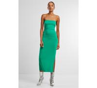 Urban Classics Damen Kleid Ladies Bandeau Midi Dress TB7468 Froggreen-5XL