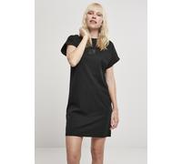 Urban Classics Cut On Sleeve Printed T-shirt Kurzarmkleid XS Black / Black