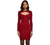 Urban Classics Damen Kleid 3717040 Burgunder Größe S/36