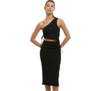Urban Classics Damen Kleid Ladies Cut Out Jersey Dress TB7706 Black-XL