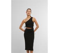 Urban Classics Damen Kleid Ladies Cut Out Jersey Dress TB7706 Black-XL