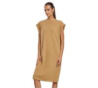 Urban Classics Damen Kleid Ladies Light Terry Dress TB6856 Unionbeige-4XL