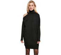 Urban Classics Ladies One Shoulder Knit Dress in Gr. S in Schwarz