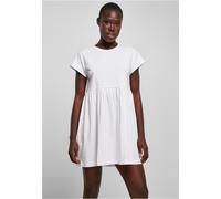 Urban Classics Women's Ladies Organic Empire Valance Tee Casual Dress, Weiß, M