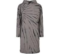 Urban Classics Ladies Oversized Tie Dye Hoody Dress Frauen in Gr. S in Schwarz