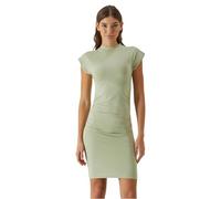 Shirtkleid URBAN CLASSICS "Urban Classics Ladies Short Cotton Jersey Dress", Damen, Gr. XL, US-Größen, softsalvia, 95% Baumwolle, 5% Elasthan, unifarben, skinny fit, Rundhals, Kleider Shirtkleid (2364
