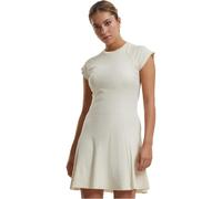 Urban Classics Kleid TB6201 – Rib Skater Kurzarmkleid Whitesand 3XL