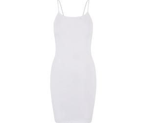 Urban Classics Damen Kleid Ladies Stretch Jersey Slim Dress TB6878 White-5XL