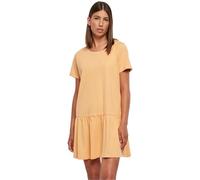 Urban Classics Ladies Valance Tee Dress in Gr. S in Orange