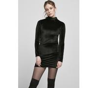 Urban Classics Velvet For Turtle Neck Langarmkleid XS Black
