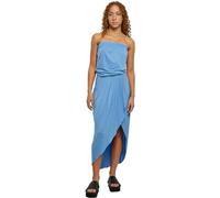 Urban Classics Damen Kleid Ladies Viscose Bandeau Dress horizonblue XS
