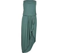 Urban Classics Damen Kleid Ladies Viscose Bandeau Dress Paleleaf-5XL