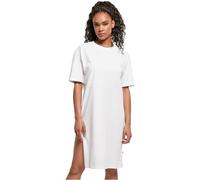 Urban Classics Frauen Kleid Organic Oversized Slit in weiß L weiß