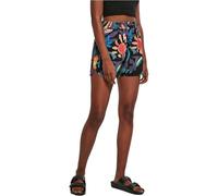 Urban Classics Ladies AOP Viscose Resort Shorts Frauen in Gr. 5XL in Bunt