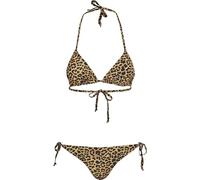 Urban Classics Damen-Bikini TB2797 – Animal-Print Leo – Größe L