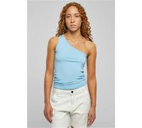 Urban Classics Damen Top Ladies Asymmetric Top balticblue 3XL