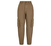 Urban Classics Damen Ballon Fit Cargo Twill Hose Khaki Gr. 30