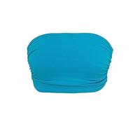 Urban Classics Damen Ladies Bandeau Top, Blau (Turquoise 00217), L