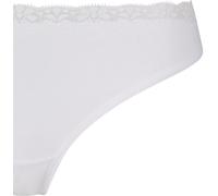 Urban Classics Damen Ladies Basic Cotton Tanga Lace 5-Pack TB7667C White-L