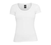 Urban Classics Damen Ladies Basic Tee T-Shirt, per Pack Weiß (White 00220), Small (Herstellergröße: S)